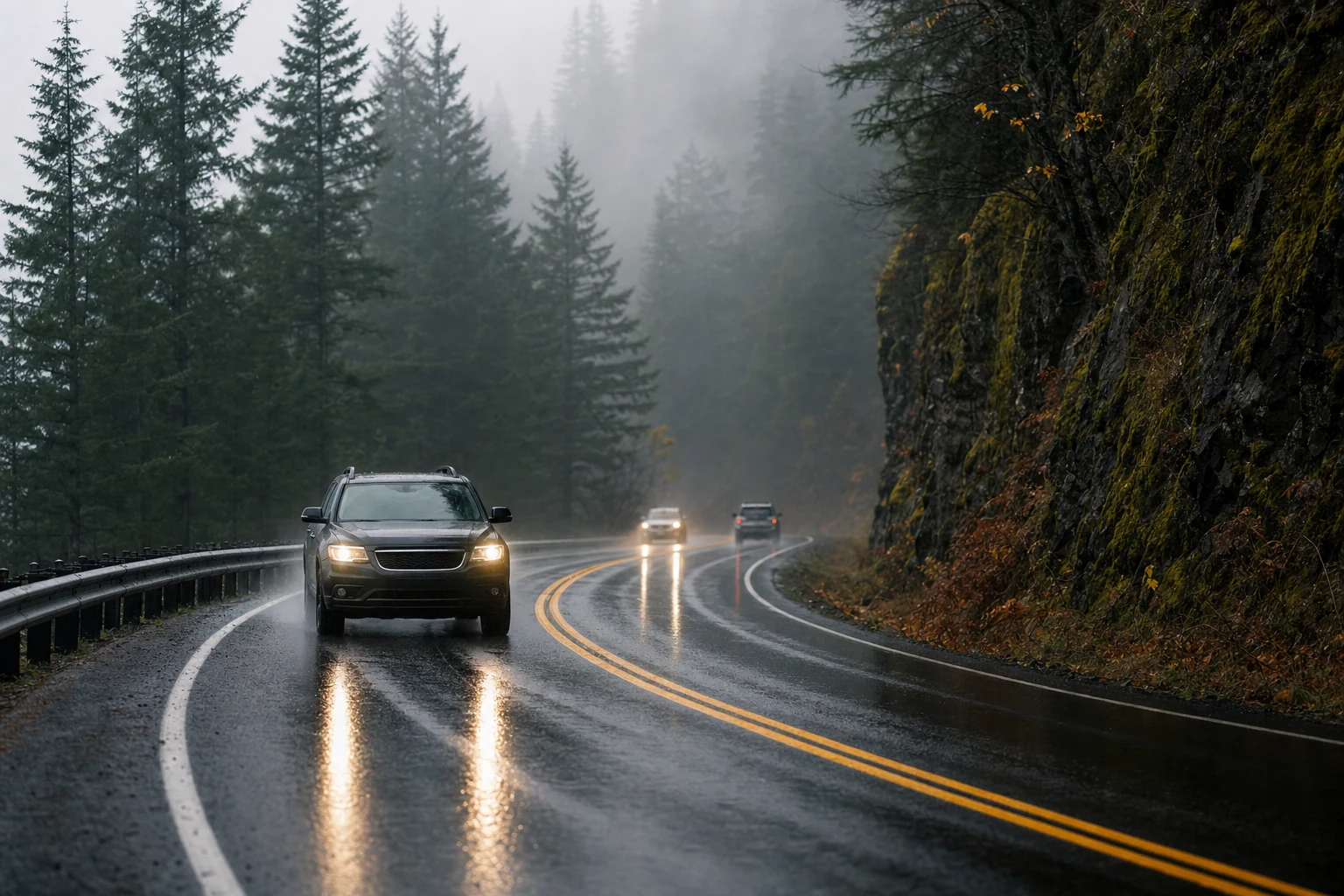 alt-tag: "Driving in Rainy, Snowy, and Foggy Conditions - Pacific Injury Law Firm"