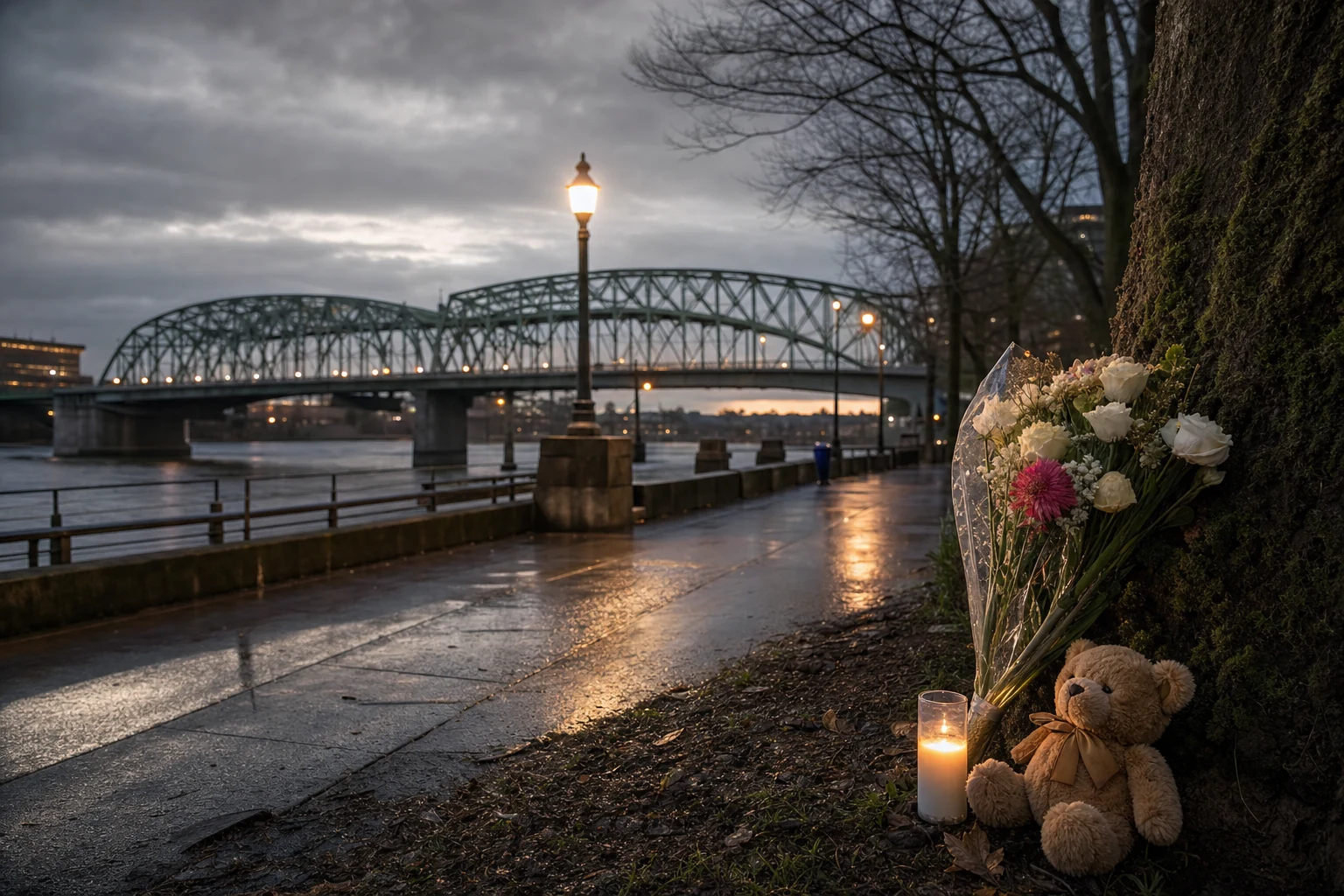 "Pacific Injury Law Firm attorney discussing wrongful death and pedestrian accident cases in Oregon with a grieving family"