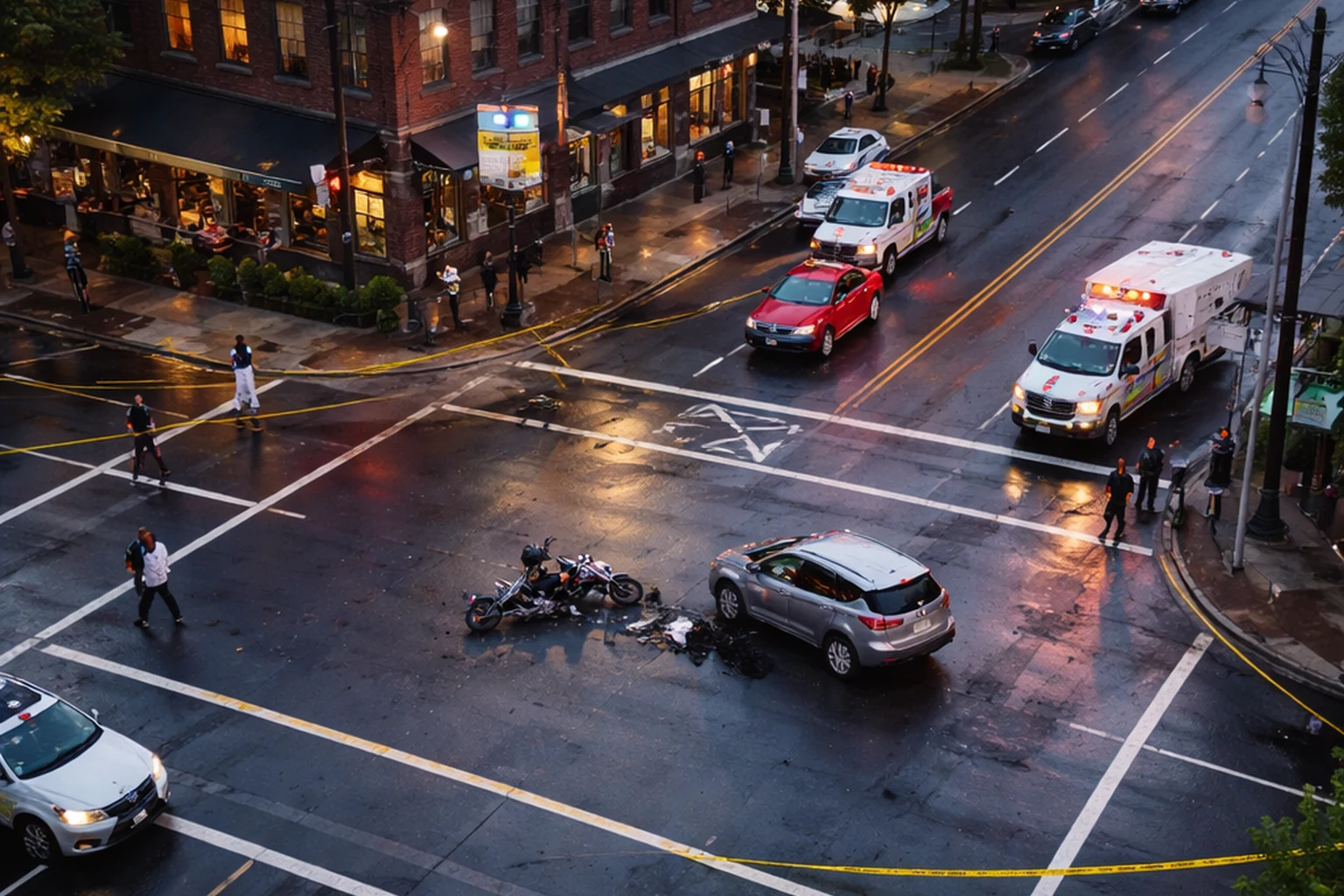 Motorcycle and SUV crash near NE 24th and Burnside leaves one person dead
