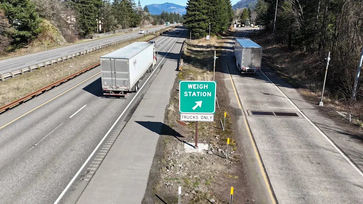 Over 100 Oregon Truck Drivers Banned for Weigh Station Evasion: Safety Concerns Rise