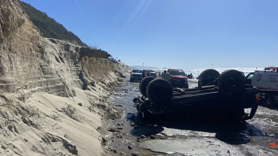 Rollover Accident in Sandlake Leaves Four Injured, Sparks Safety Concerns