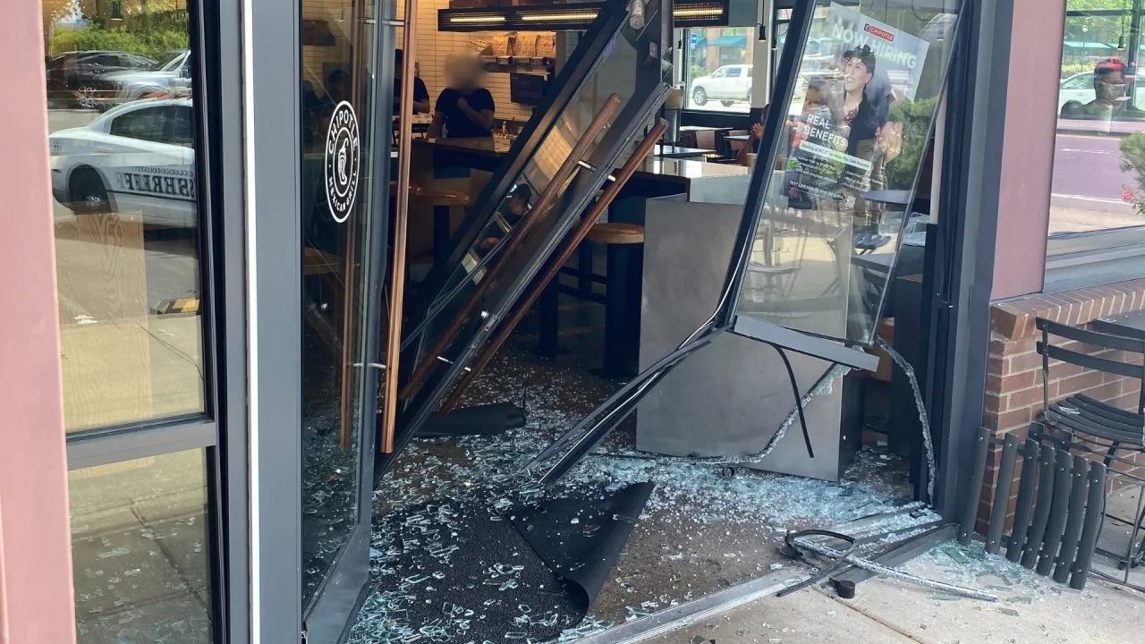 Suspected Drunk Driver Plows Into Wilsonville Chipotle, Causing Significant Damage